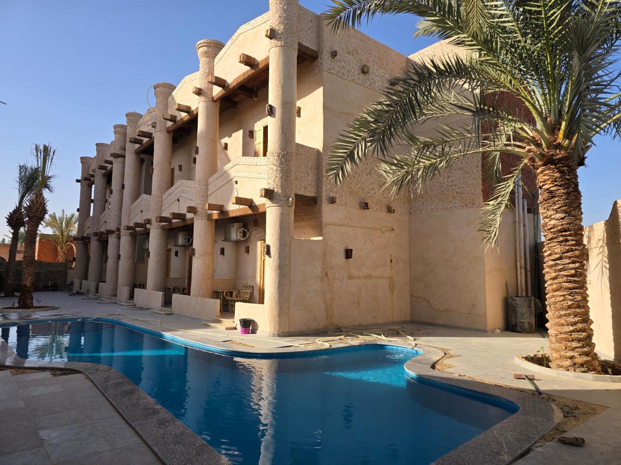 シワ・オアシス Qasr El Salam Bed & Breakfast エクステリア 写真